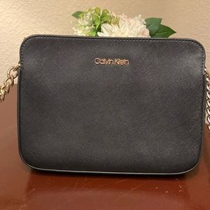 Black Calvin Klein crossbody bag